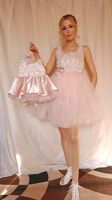 Платья для мамы и дочки