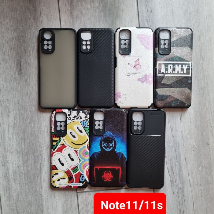 Huse si folii de protecție Xiaomi Redmi Note 11pro /Note 11/Note 11s