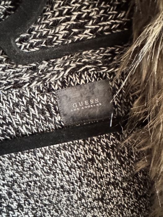 Cardigan Guess cu lana si alpaca