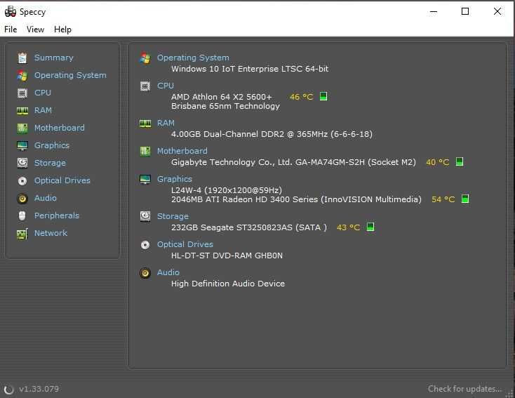 Calculator Unitate PC AMD Athlon 2.9 Ghz Windows 10