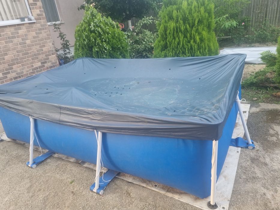 Piscina cadru metalic