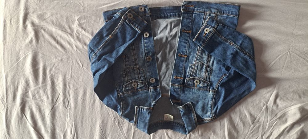 Zara geaca fete blugi 7 ani