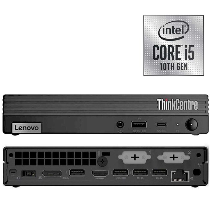 Mini PC Lenovo ThinkCentre M70q Gen 2 Tiny Intel Corei5-10505 i5-10500 i5-10400 i3-10105 i3-10100 8GB Ddr4 SSD 256GB
