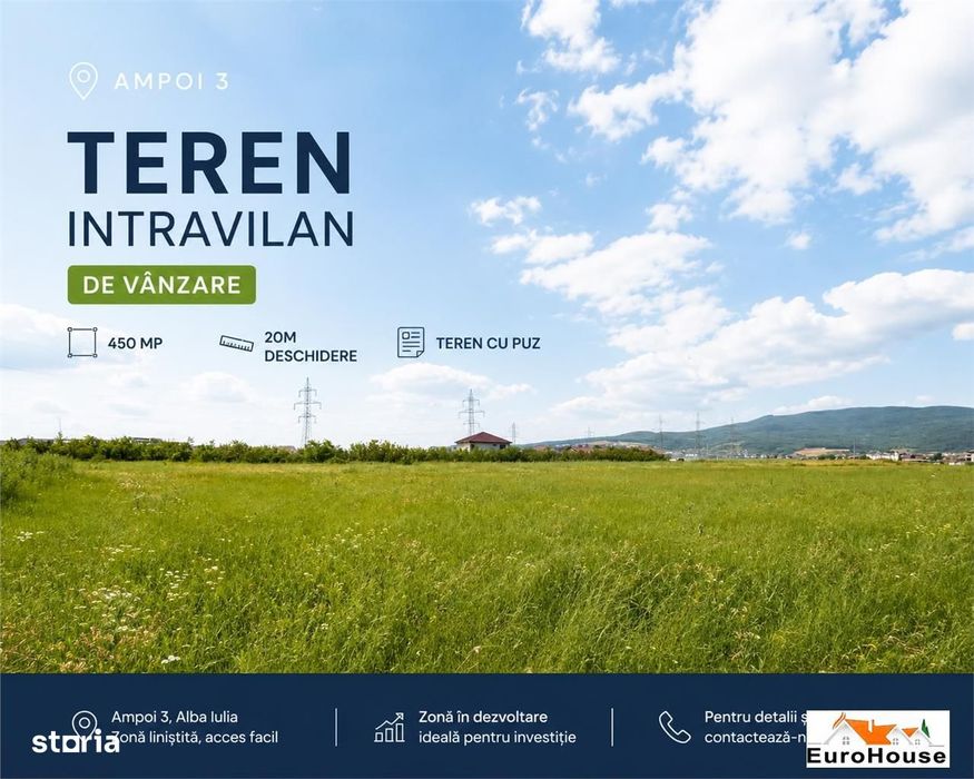 Teren Intravilan De Vanzare Ampoi 3