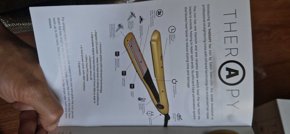 Професиинална преса за коса Therapy Professional Styler - чисто нова