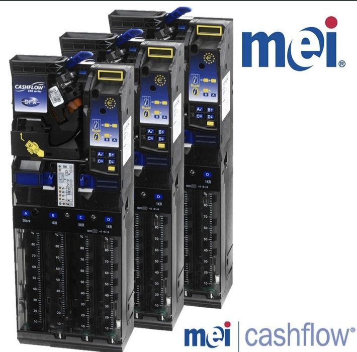 Ремонт и превалутиране на вендинг монетници MEI Cashflow (лв → евро)