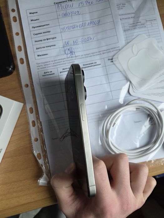 Като Нов Iphone 15 Pro Гаранция 92% Battery Health