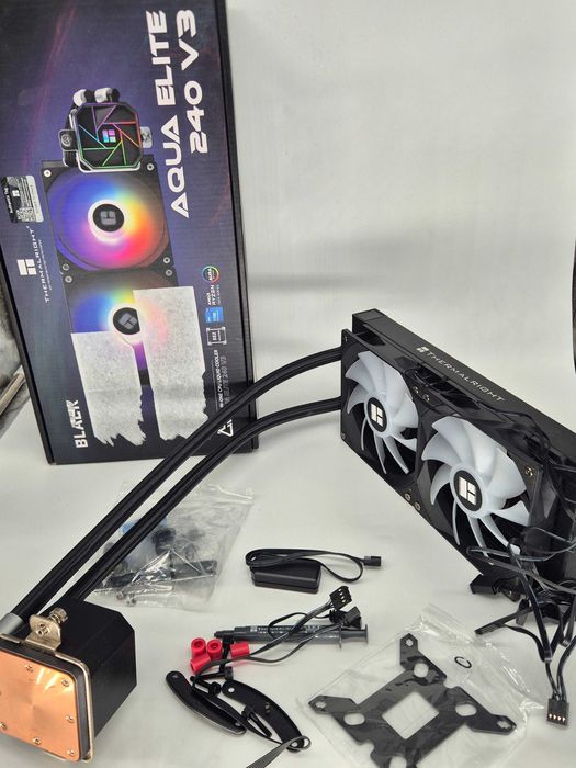 Cooler Lichid Thermalright Aqua Elite 240 V3 Black ARGB - Grad FB