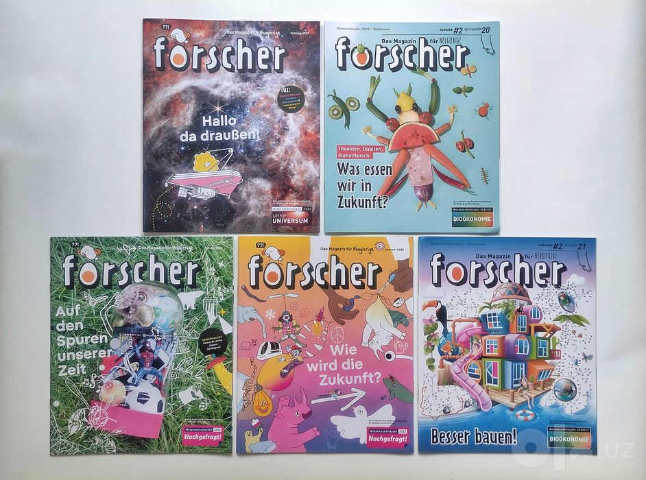 Еврожурнал «Forscher» Исследователь - для любознательных детей