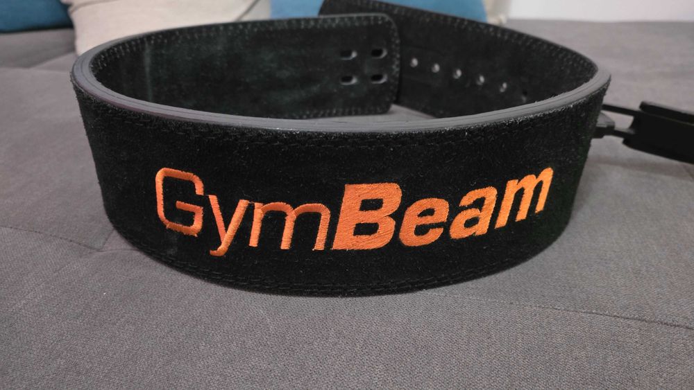 Кожен колан за вдигане на тежести - GymBeam