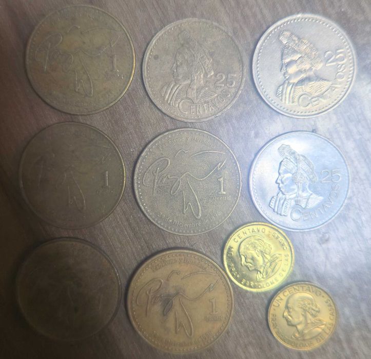 монети Гватемала 10бр