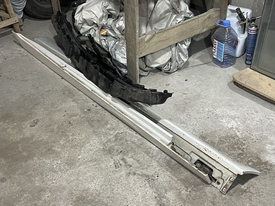 Комплект перед зад бампер порог