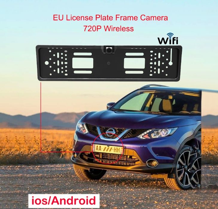 Безжична Автокамера за паркиране WiFi Car DVR Dash Cam . Android DVRW