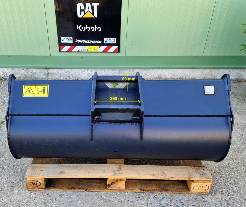 cupa taluz 1400 mm Cangini AR70 pt. miniexcavator 7 - 9 tone