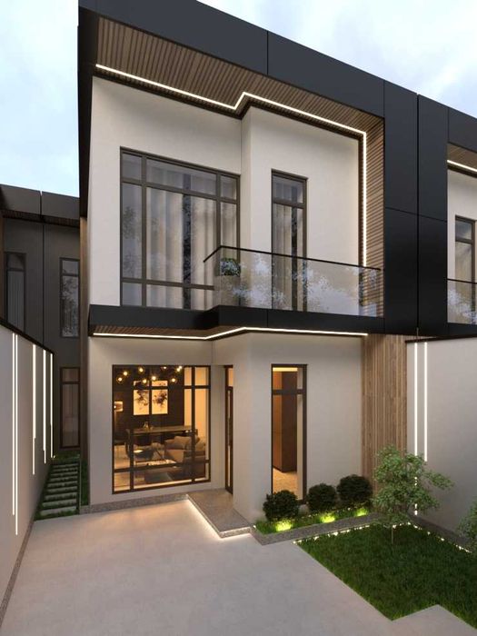 7x17m maydonga muljallangan kotedj loyihasi...