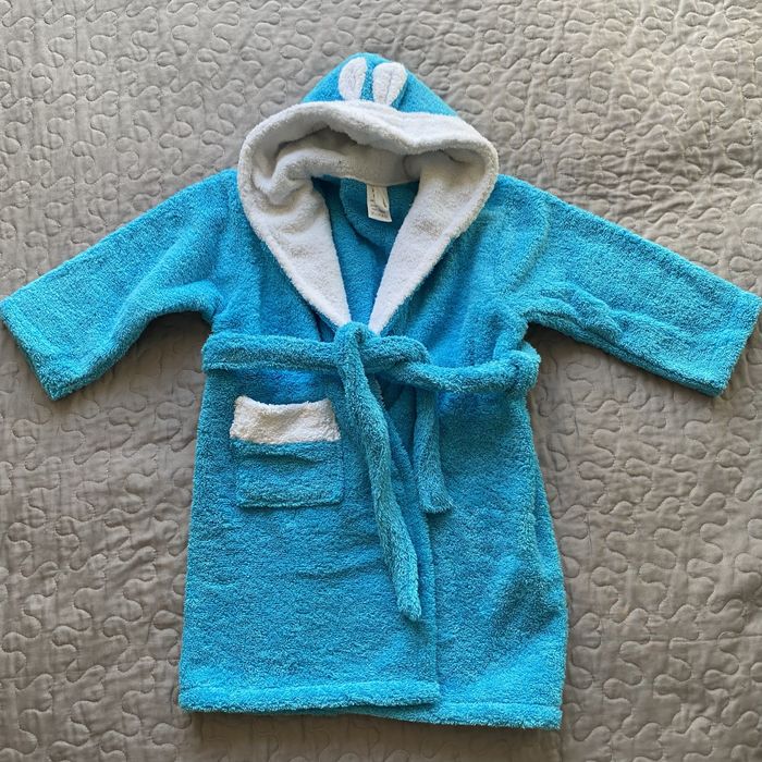 НОВ бебешки халат 92-98 размер