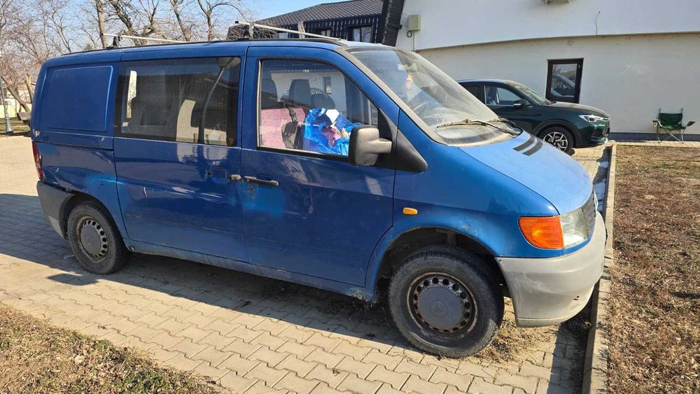 Mercedes Vito w638 108D, cu 6 locuri, in stare de functionare, cu ITP expirat