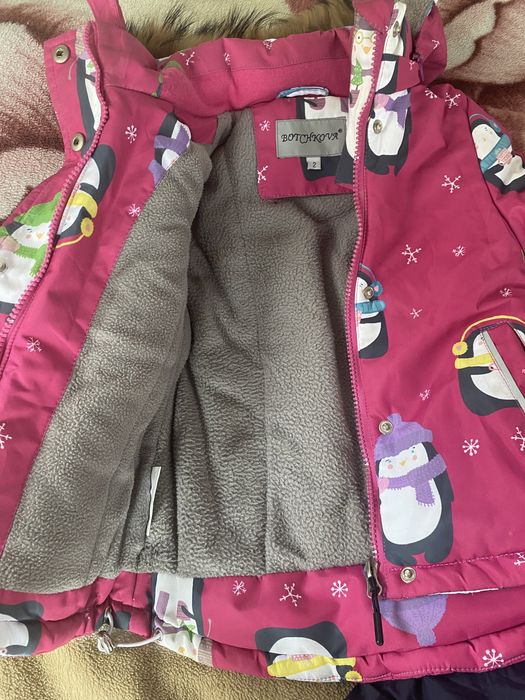 Зимний комбинезон на девочку