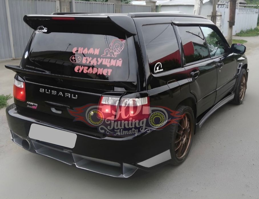 Бампер задний ChargeSpeed со сплиттером Subaru Forester SF