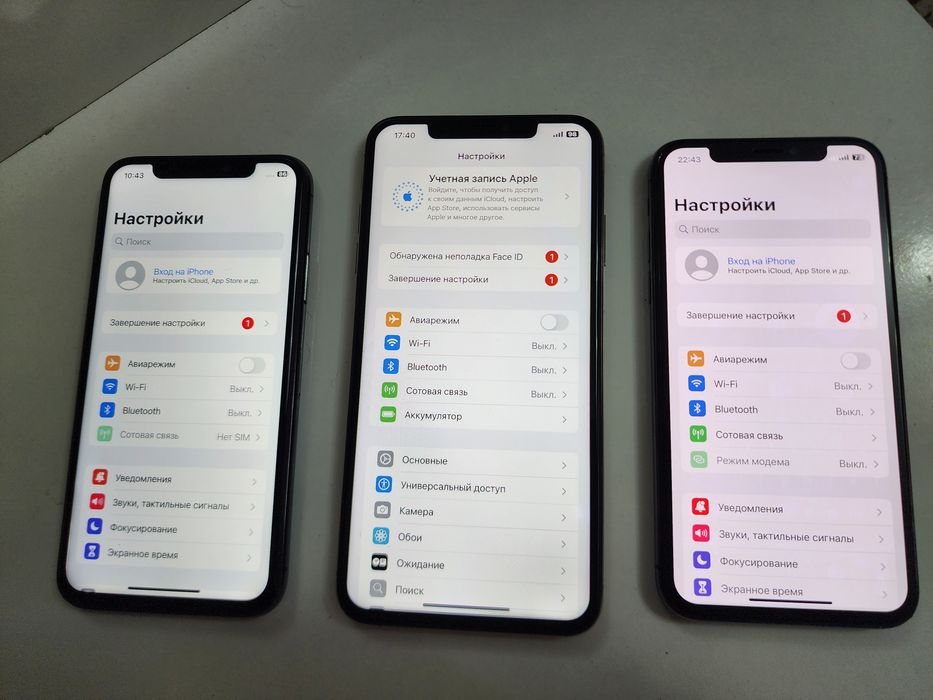 Iphone X B/A Black 64GB AKK 96% Aybi Face yoq