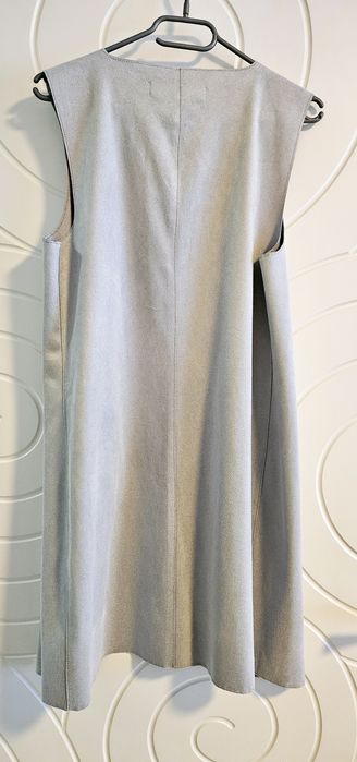 Сиво-син елек от "стреч"