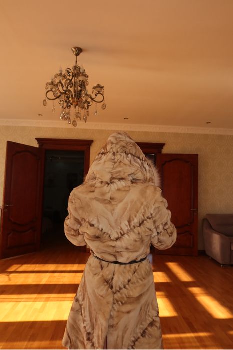 Шуба из стриженной норки