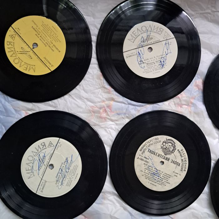 Пластинки казахских исполнителей