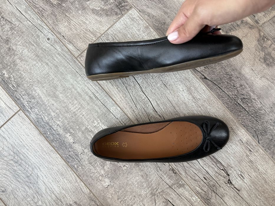 Кожаные балетки geox 39р