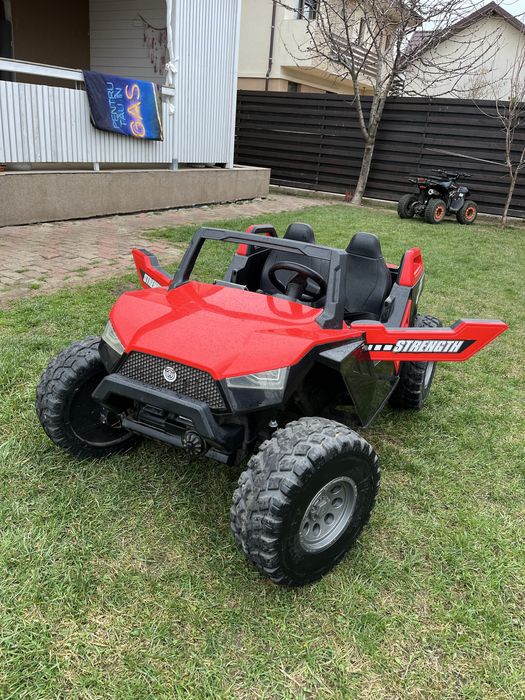 Vand UTV electric Copii | Buggy XXL Fast Edition/4x4/500W/4 motoare