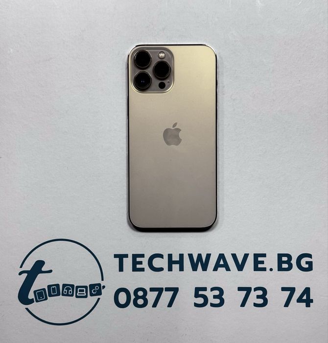iPhone 13 Pro Max 128GB Gold 100%