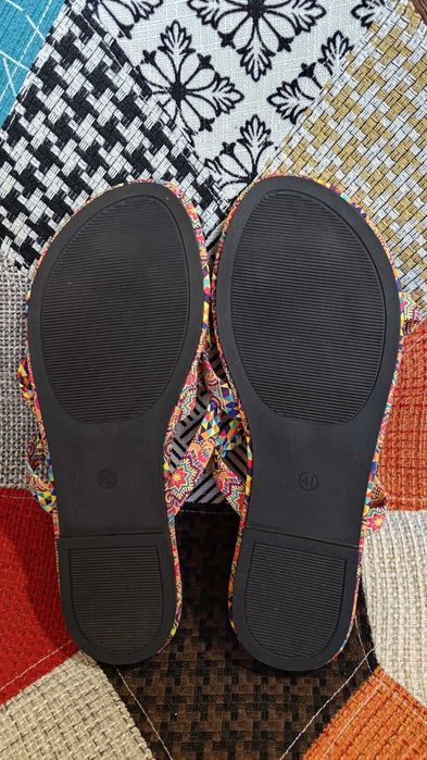 Нови бохо дамски джапанки/чехли р-р 41