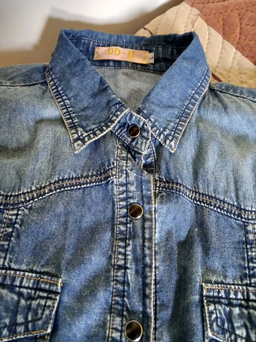 Дамски дънкови ризи