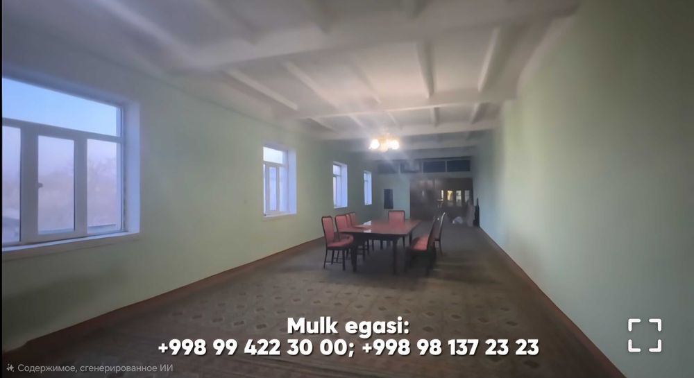 Водникда 2 каватли 450 м2 ховли жой