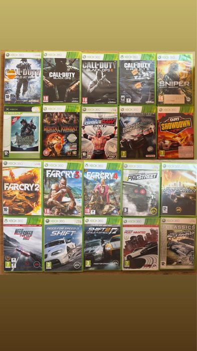 Colectie jocuri xbox 360