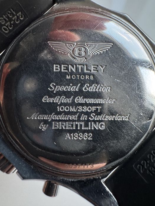 Breitling for Bentley GT Special Edition