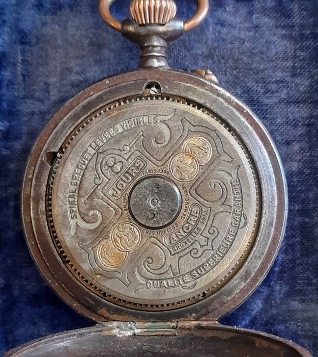 Швейцарски джобен часовник Hebdomas