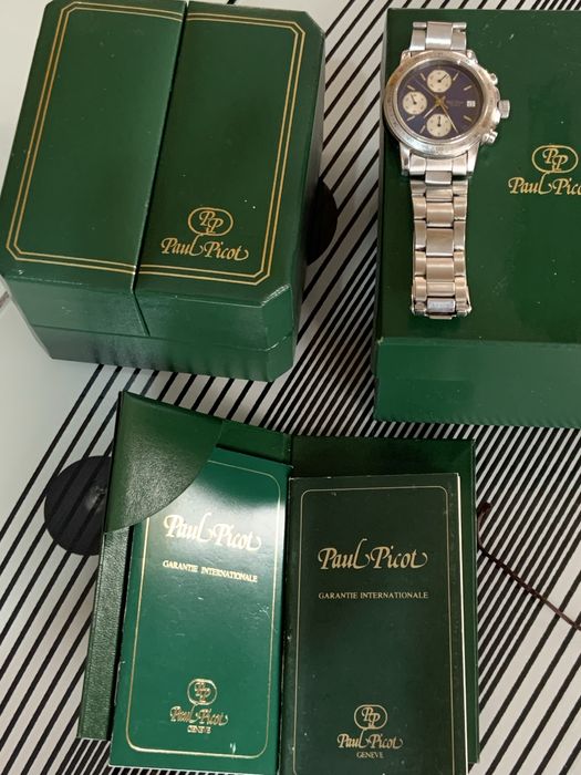 Paul Picot Genève Chronograph Automatic – Ref. 4039-4320 – FULL SET