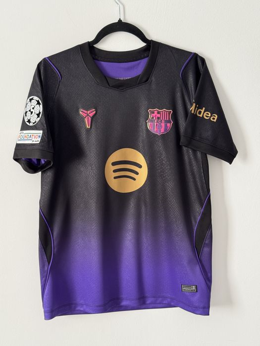 Tricou fotbal Barcelona Away 26/27 Raphinha Lamine Yamal Pedri Cubarsi