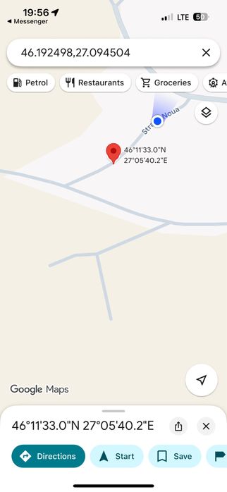 Vând Teren intravilan in Comuna Sascut sat Schineni