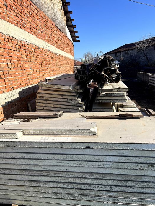 Бунгало (разглобено), панели и алуминиева конструкция