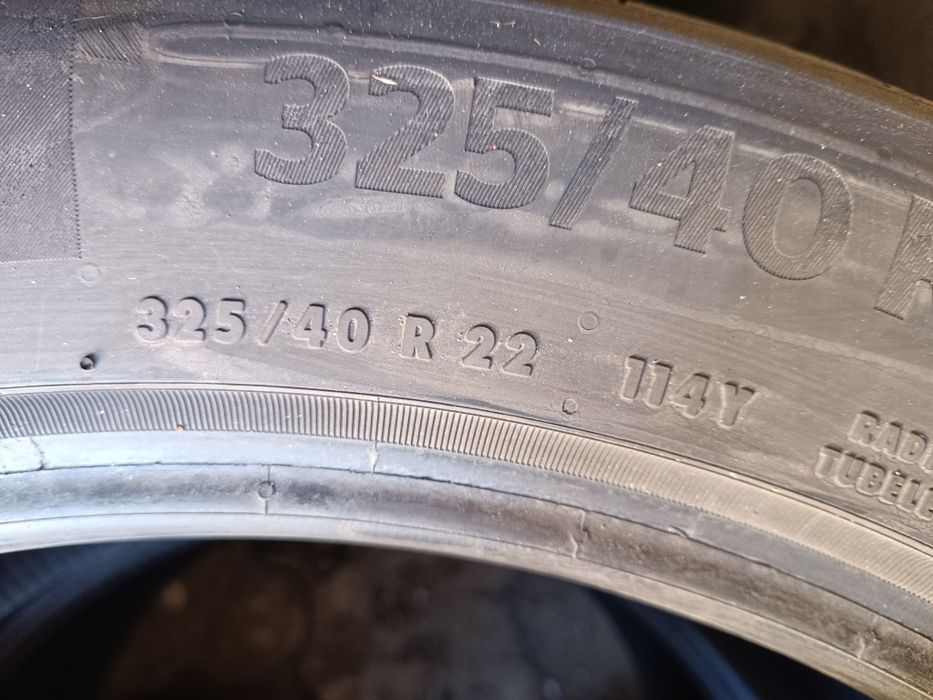 285/45/22 325/40/22