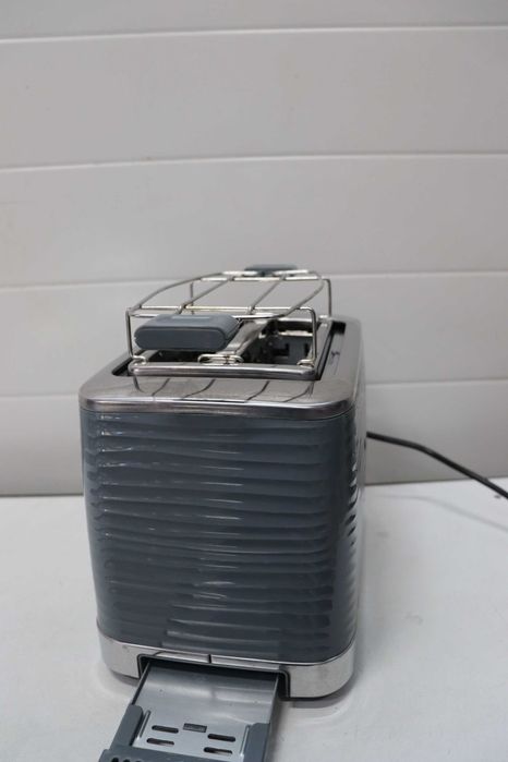 Тостер Russell Hobbs Inspire Grey Модерен дизайн, Чекмедже за трохи