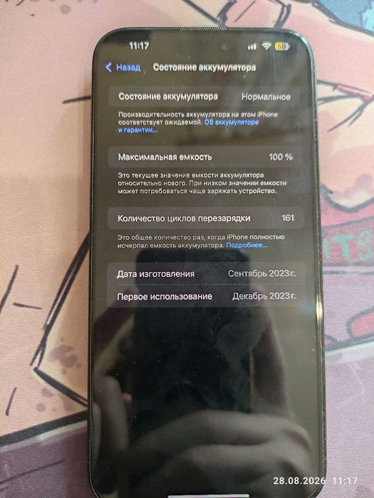 iPhone 15 Pro Max, 256 ГБ, SIM + eSIM