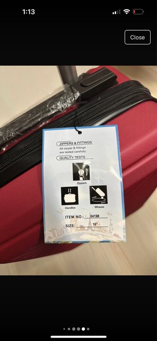 Troler/geamantan pe 4 roți