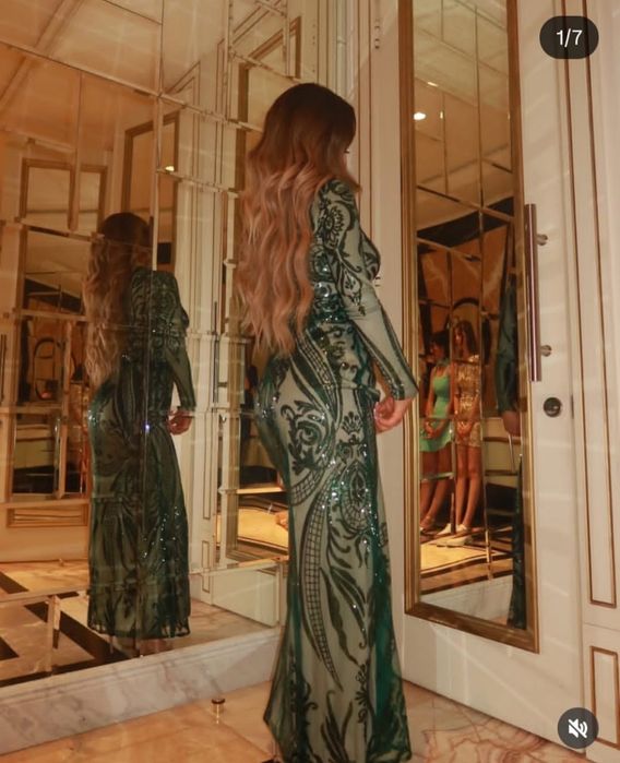 Люксовое платье на выпускной.