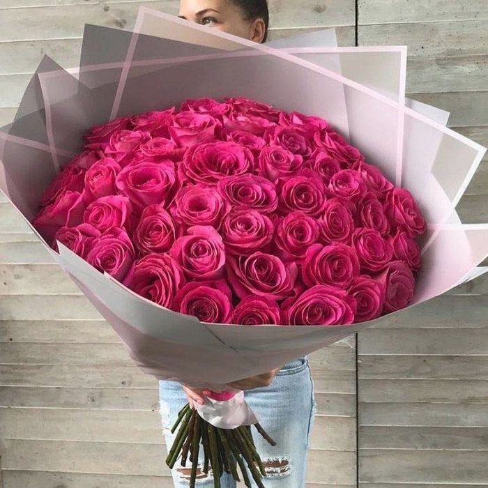 101 Роза свежий букет