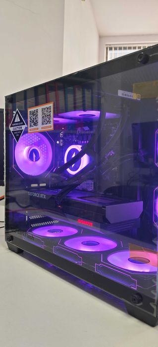 Мощнo Геймърско РС Intel I7 13700F/32Gb D5/1TB SSD/GB 4060TI/Гаранция