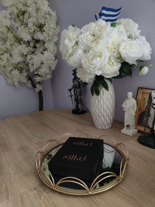 Set fete de perna mătase, noi, baby blue