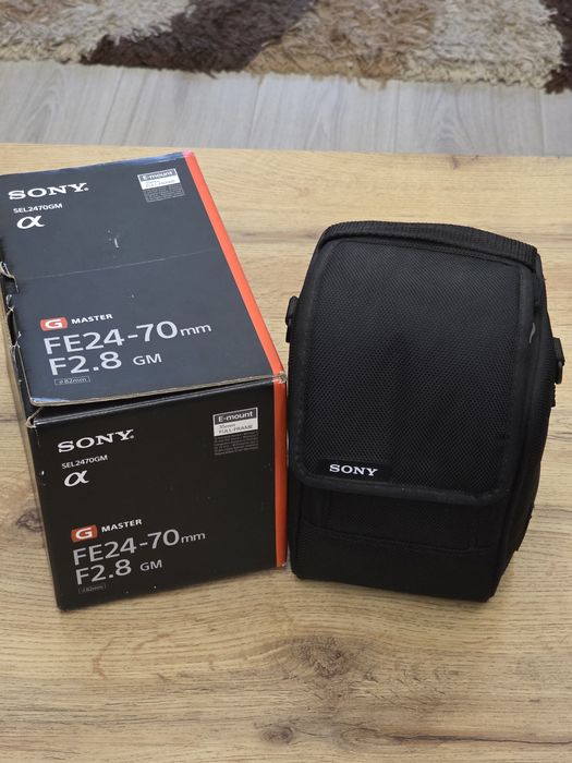 Obiectiv Sony 24-70mm f2.8 GM