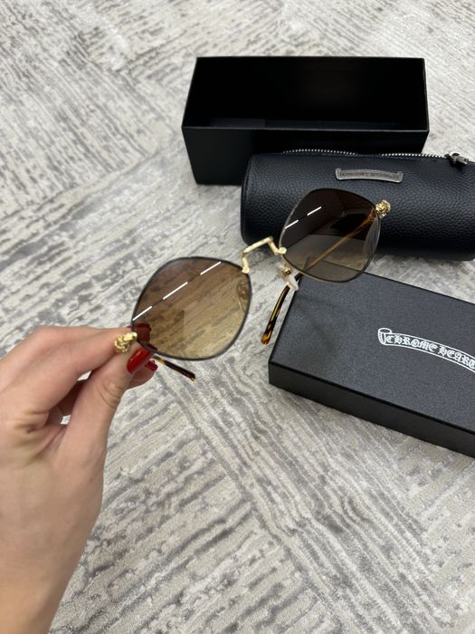 Очки Chrome Hearts ромб